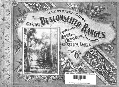 Book, Green Circle Plant Nursery (volunteer), Illustrated guide to the Beaconsfield Ranges, 2018