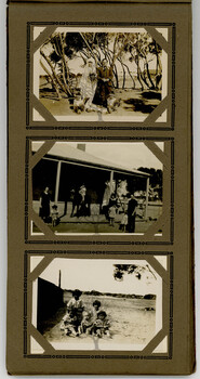 sample page from Jan Roberts' album