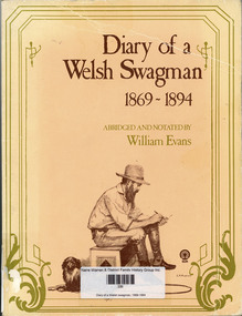 Book, Joseph Jenkins et al, Diary of a Welsh swagman, 1869-1894, 1977