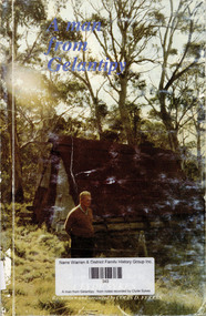 Book, Clyde Sykes et al, A man from Gelantipy : from notes recorded by Clyde Sykes, 1982