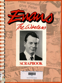 Book, Pat McPherson, Evans the Wireless scrapbook, 1986
