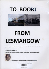 Book, Rob Wilson, To Boort from Lesmahgow