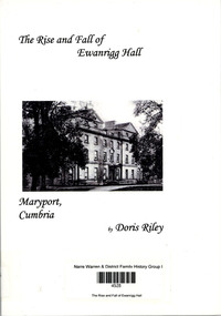 Book, Doris Riley, The Rise and Fall of Ewanrigg Hall
