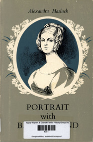 Book, Alexandra Hasluck, Georgiana Molloy : portrait with background, 2002