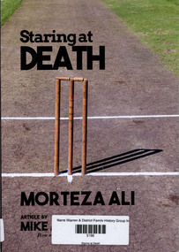 Book, Morteza Ali, Staring at Death