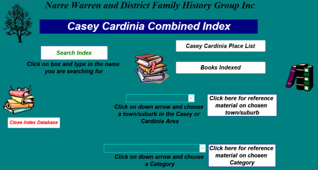 Screen shot of the Casey Cardinia Combined Index