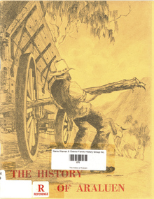 Book, Lindsay Thwaites et al, The history of Araluen, 1971