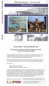 Document, Eric Russell, Drummoyne-Concord history set, 2008