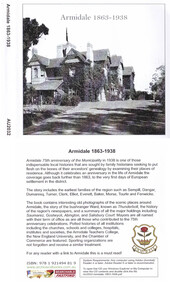 Document, HW Oxford, Armidale, 1863-1938, 2008