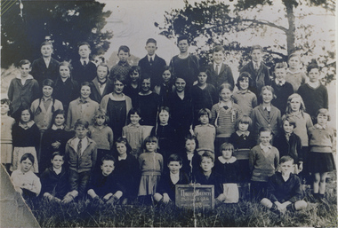 group of school pupils