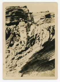 Unknown people at a beach somewhere