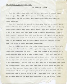 First page of the manuscript.