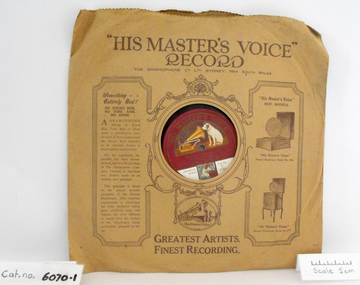 Phonograph Record Sleeve, "Something Entirely New!"