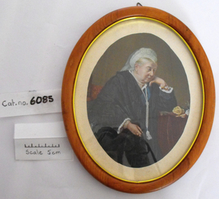 Framed picture, Portrait of Queen Victoria by Heinrich von Angeli