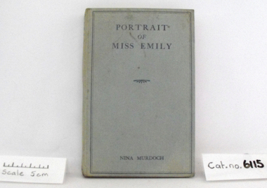 Book, Portrait of Miss Emily, 1931