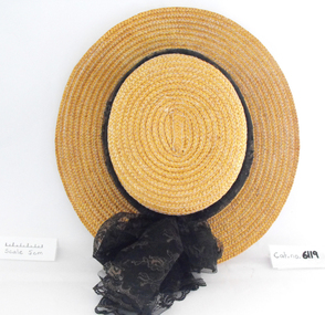 Straw Boater Hat