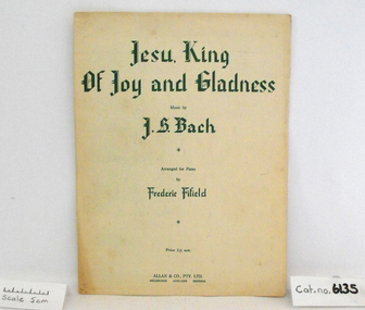 Sheet Music, Jesu, King of Joy and Gladness