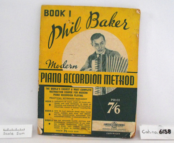 Music Book, Book 1 (Phil Baker) Modern Piano Accordion Method