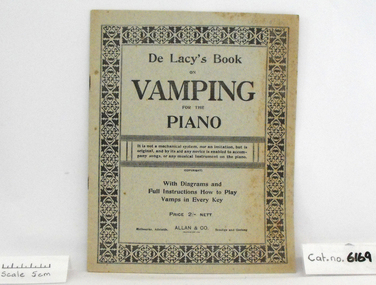 Music Book, Vamping for the Piano
