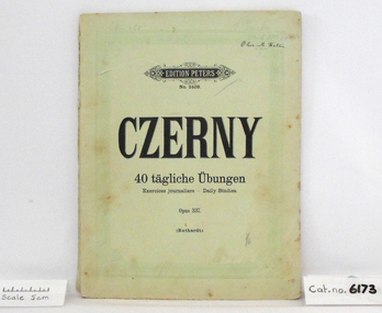 Music Book, Czerny, 40 tägliche Übungen