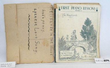 Music Book, First Piano Lessons, Book II, The Countryside