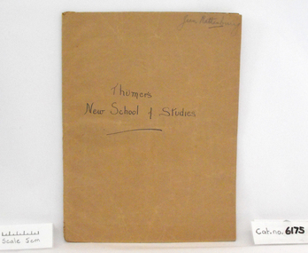 Music Book, Thümer's New School of Studies