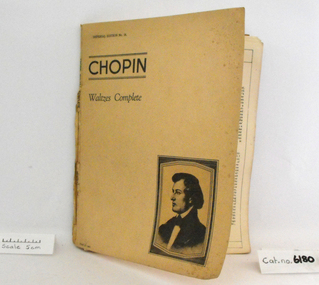 Music Book, Chopin Waltzes Complete