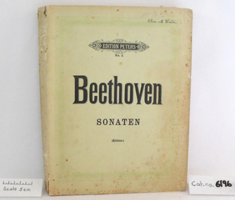 Music Book, Beethoven Sonaten