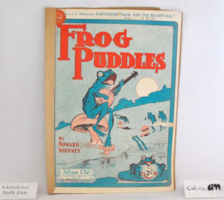 Music Book, Frog Puddles