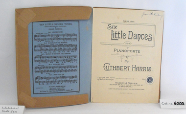 Music Book, Six Little Dances for Pianoforte