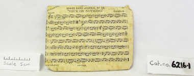 Sheet Music, Brass Band Journal No.58