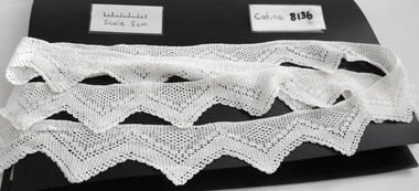 Sideboard Valance, Crocheted Sideboard Valance, Circa 1900's