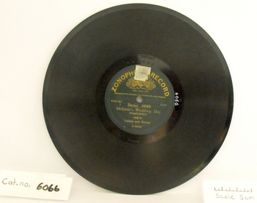 Phonograph record, Melinda's Wedding Day and Roll on Missouri