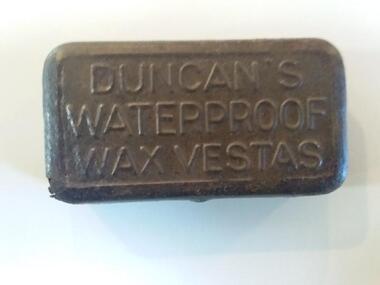 Domestic object - Tin Match Box