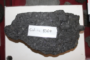 Large painted coal