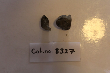Mudstone fragments