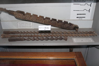 Incomplete coal auger