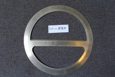 Steel protractor, 1915 (Approx)
