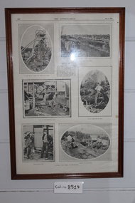 Photographic Magazine Page, Victorian Coal Mines At Korumburra, August 4, 1906