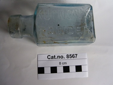 Domestic object - Glass Bottle, S. Kutnow & Co Ld