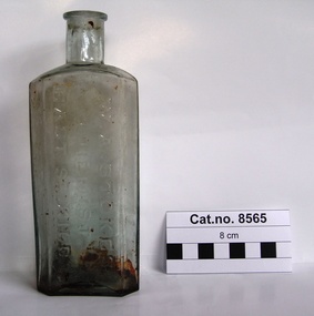 Bottle, glass, W. A. Stokes, Chemist