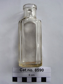 Bottle, glass, 1934