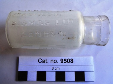Bottle, glass, Early 1900's