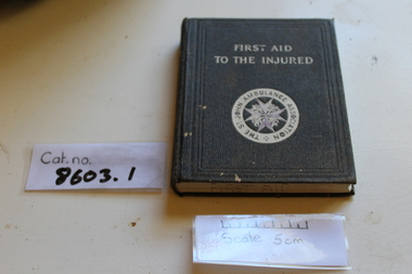 First Aid Booklet, First Aid to the Injured