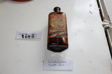 Glass Francis Carron Oil bottle