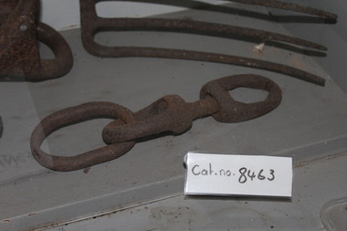 Eye and eye swivel with link