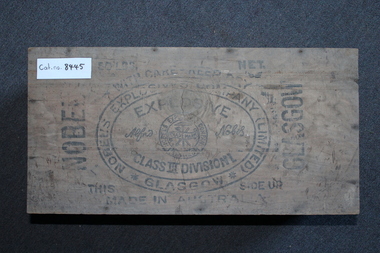 Box of explosives