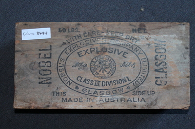 Box of explosives