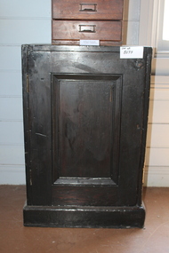 Black pigeon hole cupboard