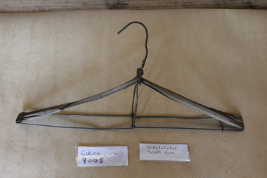 Folding Wire Coat hanger